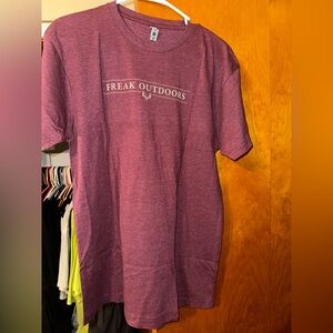 Next Level Apparel freak outdoors T-shirt